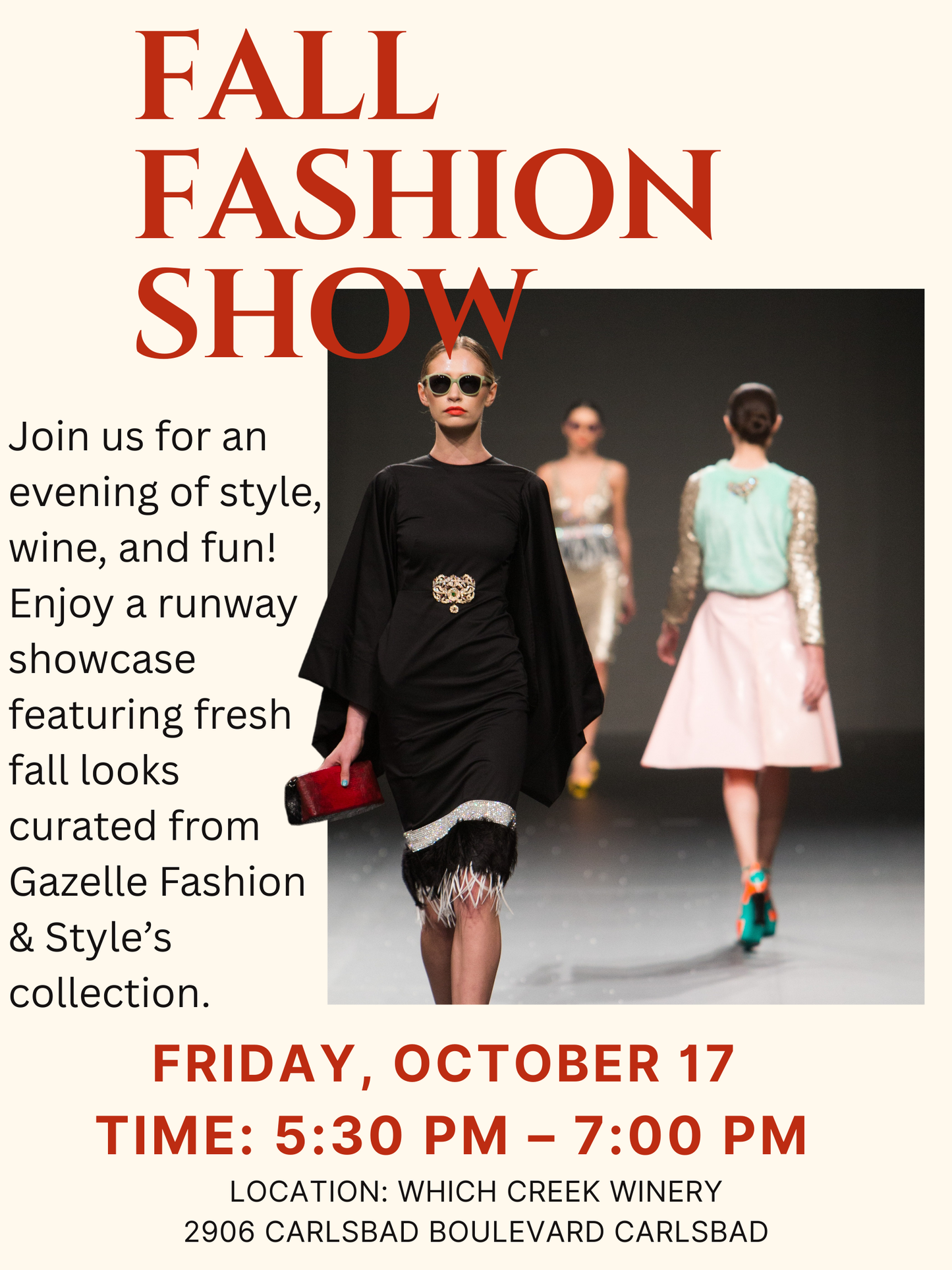 Fall Fashion Show