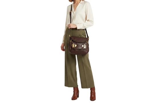 Vintage Marc Jacobs Brown Leather-HANDBAGS-brown-Great-Gazelle Fashion and Style