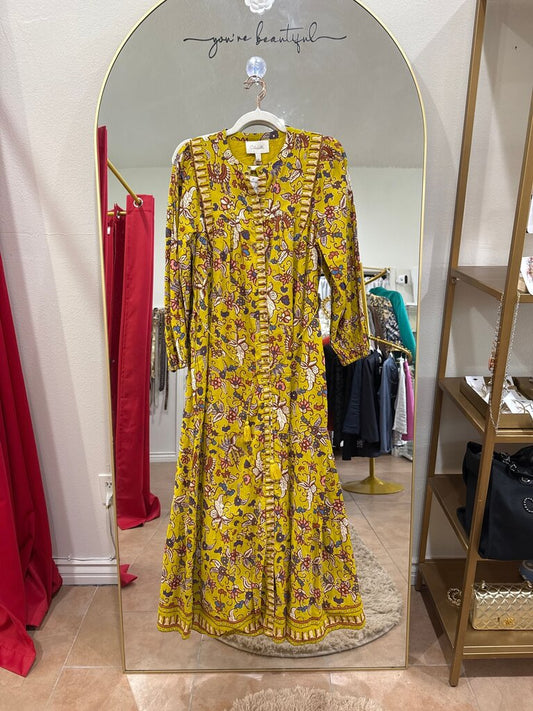 Floral Print Maxi Dress