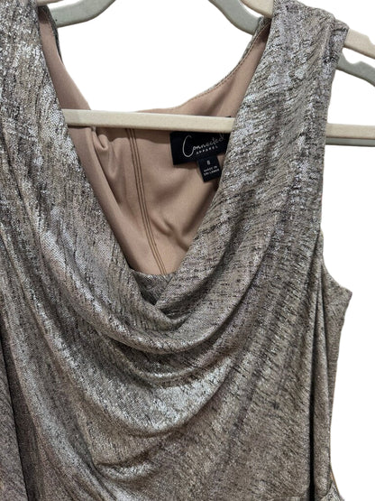 Connected Apparel Drape Neck Jumpsuit-JUMPSUIT-Gazelle Fashion and Style