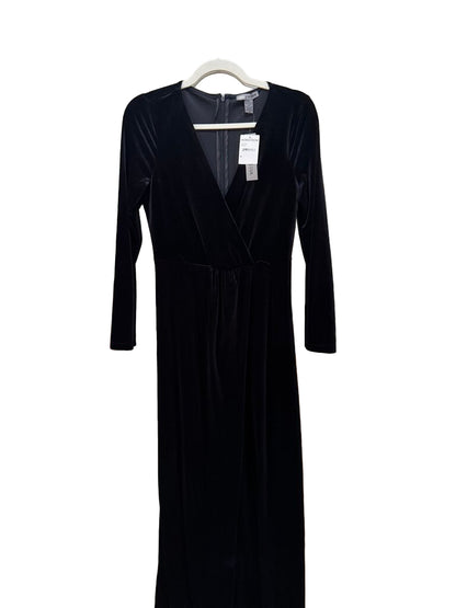 Love & Design Black Velvet Dress-DRESS-Gazelle Fashion and Style