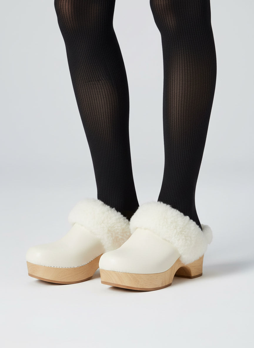 Misha & Puff Women’s Plush Clogs with Fur Lining-SHOES-Gazelle Fashion and Style