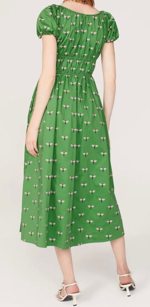 Kate Spade Dragonfly Rivieria Midi Dress-DRESS-Gazelle Fashion and Style