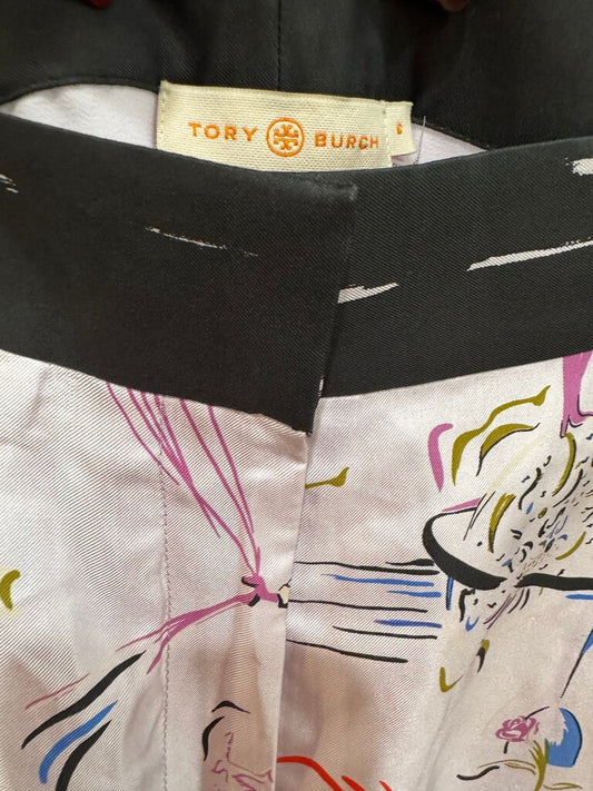Tory Burch Colorful Graphic Pants-PANTS-Gazelle Fashion and Style