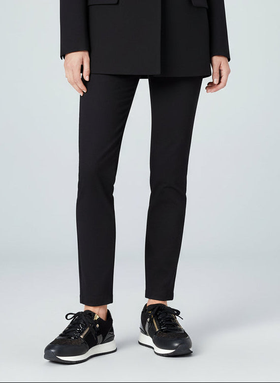 Black Sneakers with Zip Detail-SNEAKER-Gazelle Fashion and Style