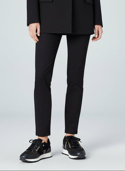 Black Sneakers with Zip Detail-SNEAKER-Gazelle Fashion and Style