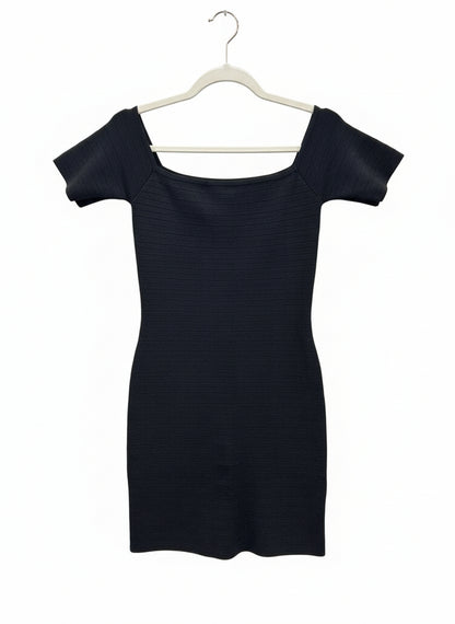 Ronny Kobo Black Off-Shoulder Dress $75-DRESS-M-black-Used-Gazelle Fashion and Style