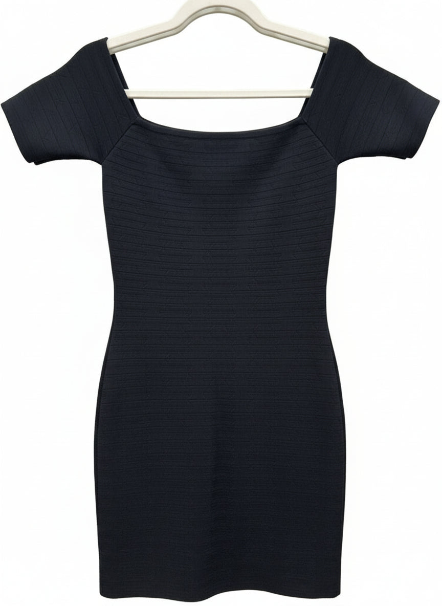 Ronny Kobo Black Off-Shoulder Dress $75-DRESS-Gazelle Fashion and Style