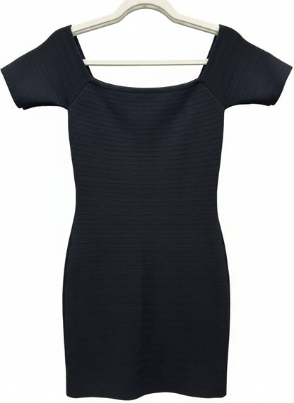 Ronny Kobo Black Off-Shoulder Dress $75-DRESS-Gazelle Fashion and Style