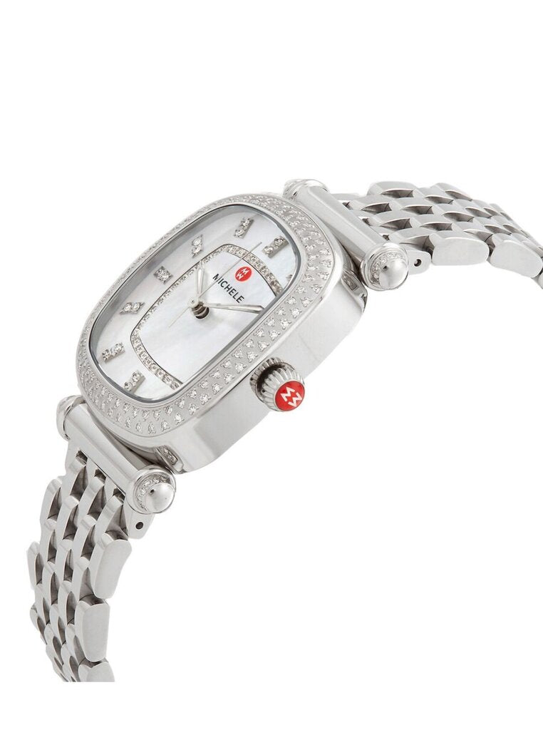 Michele Women's Caber Isle Quartz Watch with Diamond Accents