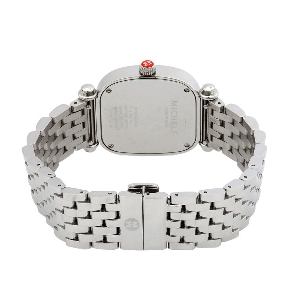Michele Women's Caber Isle Quartz Watch with Diamond Accents-WATCH-Gazelle Fashion and Style