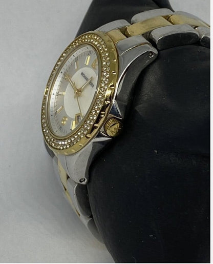 Michael Kors Madison Women's Two-Tone Gold and Silver Watch-WATCH-Gazelle Fashion and Style