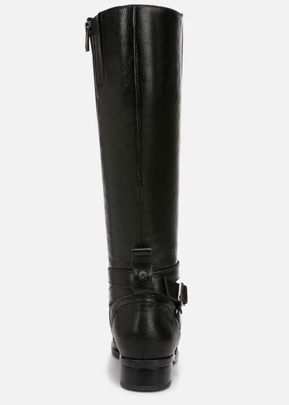 Naturalizer Rena Black Riding Boot-BOOT-Gazelle Fashion and Style