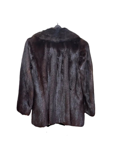 Custom-Made Brown Mink Coat-JACKETS-Gazelle Fashion and Style