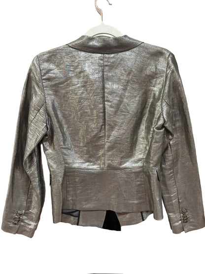 Elizabeth and James Metallic Blazer-JACKETS-Gazelle Fashion and Style