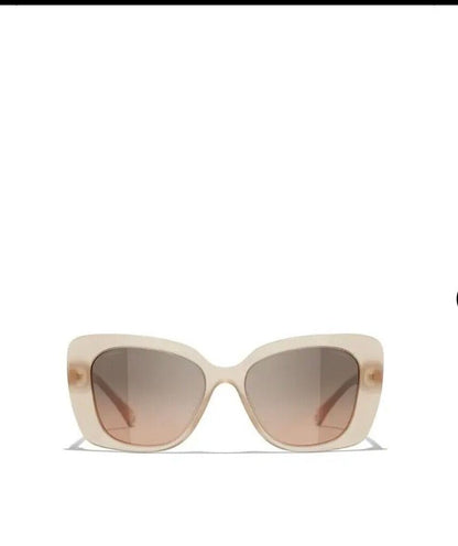 Chanel Cat Eye Sunglasses-SUNGLASSES-Gazelle Fashion and Style