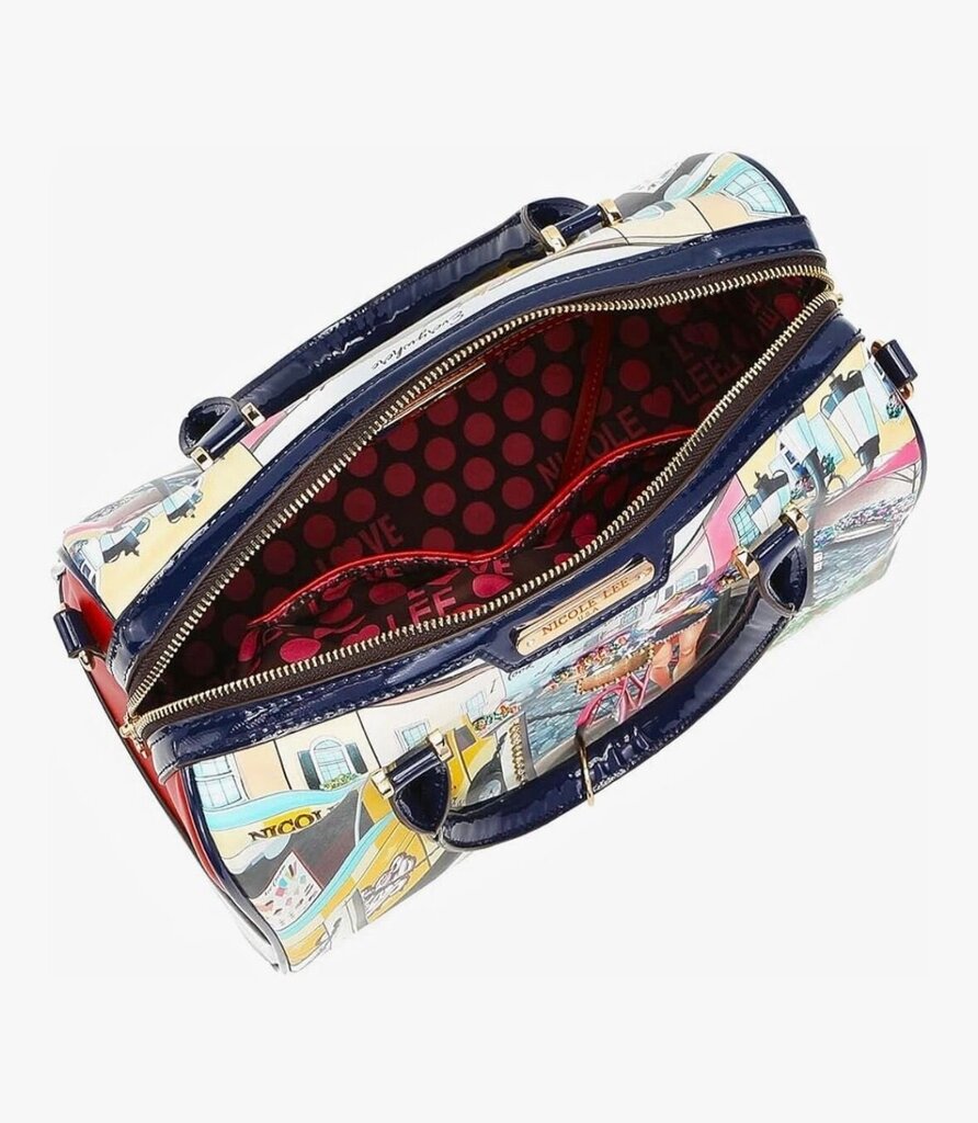 Nicole Lee USA Handbag with Colorful Print-HANDBAGS-Gazelle Fashion and Style