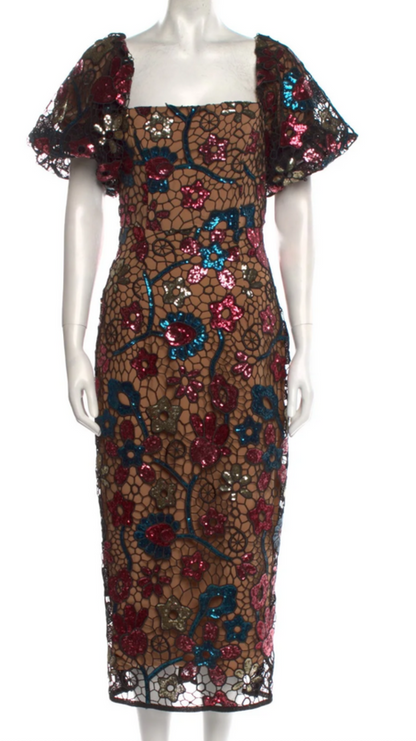 Elliatt Sweetness Floral Lace Overlay Dress-DRESS-S-multi-color-New-Gazelle Fashion and Style