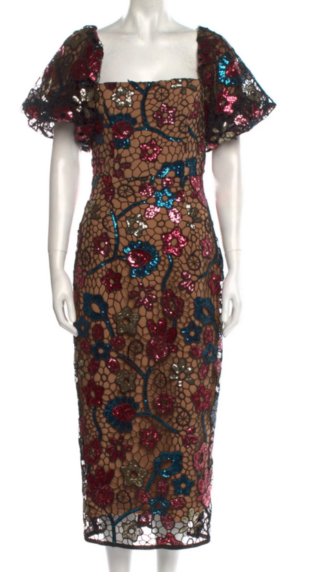 Elliatt Sweetness Floral Lace Overlay Dress-DRESS-S-multi-color-New-Gazelle Fashion and Style