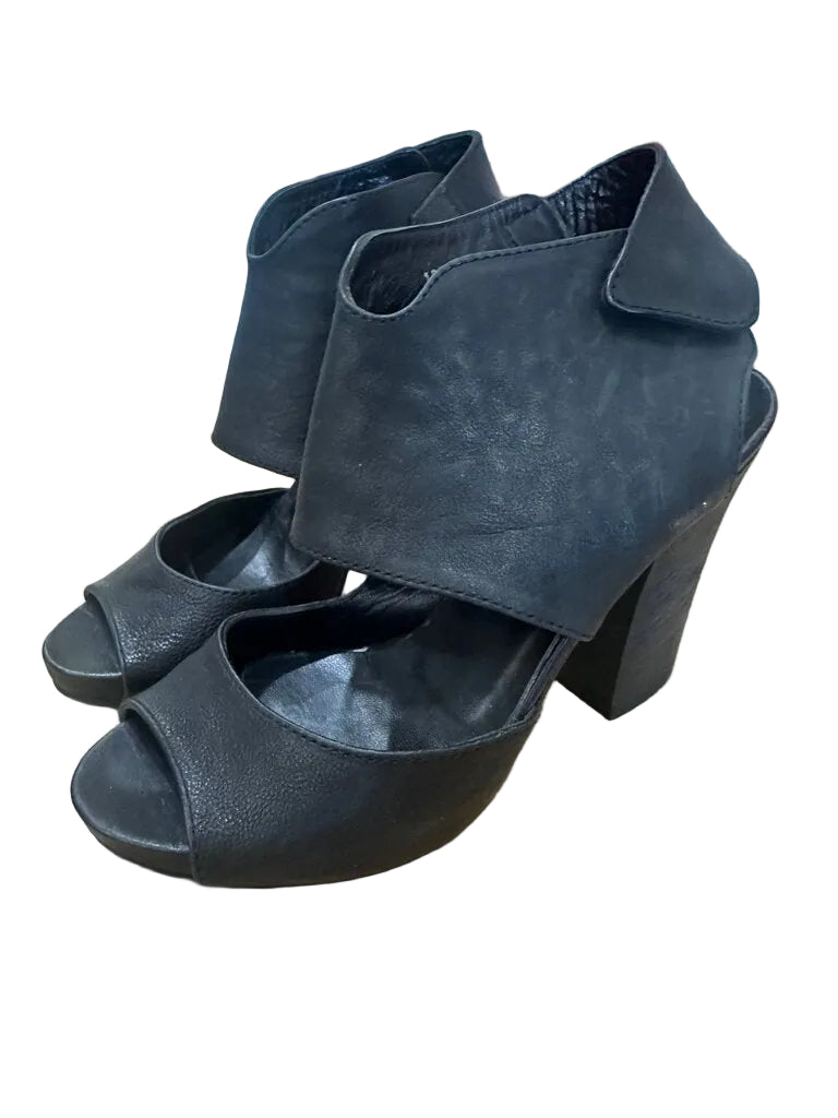 Black Heeled Sandals-SHOES-Gazelle Fashion and Style