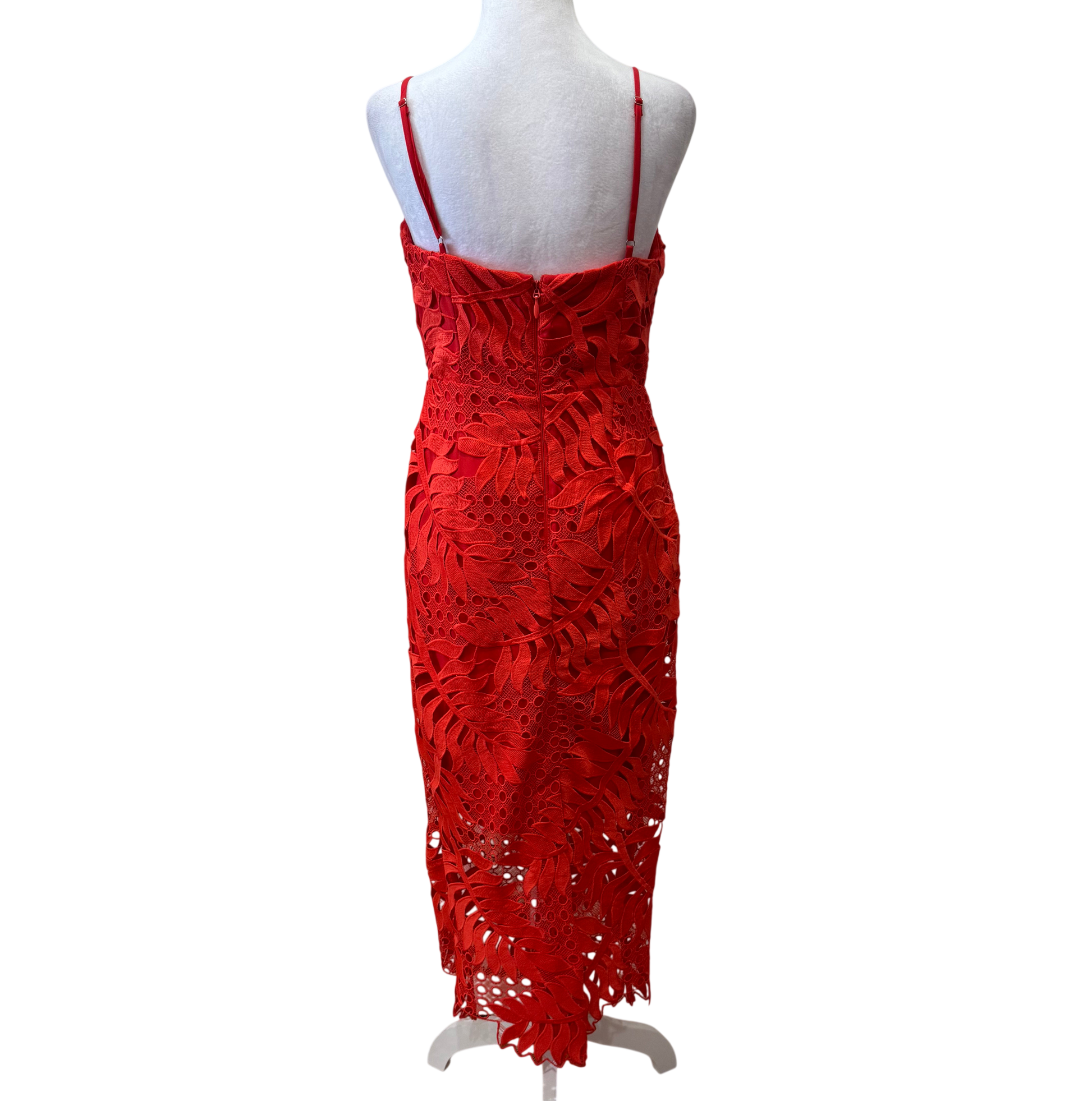 Milly Tropical Palm Lace Dress-DRESS-Gazelle Fashion and Style