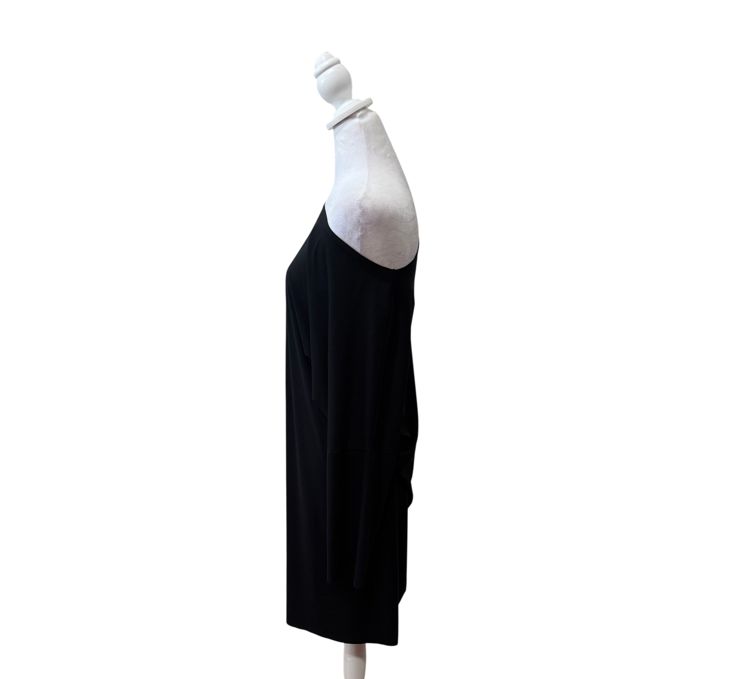 Wolford Black Off the Shoulder Dress-DRESS-Gazelle Fashion and Style