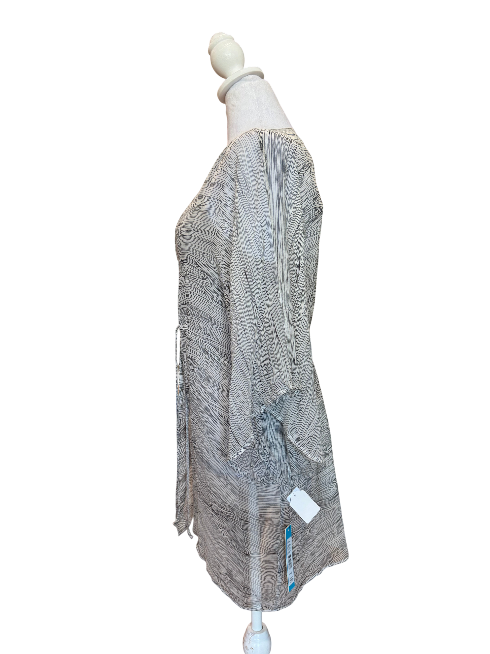 Alice + Olivia Layered Top-TOPS-S-Grey-New-Gazelle Fashion and Style