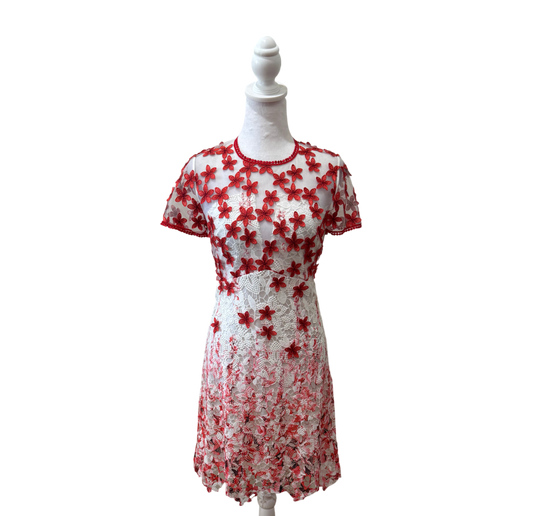 Elie Tahari Mindy Dress-DRESS-0-White-New-Gazelle Fashion and Style