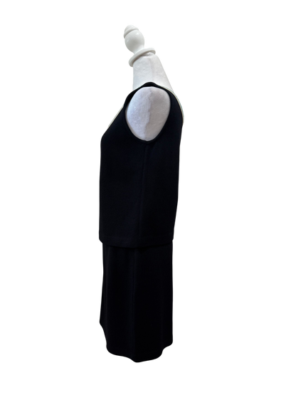 St. John Collection Black Top and Skirt Set-SETS-Gazelle Fashion and Style