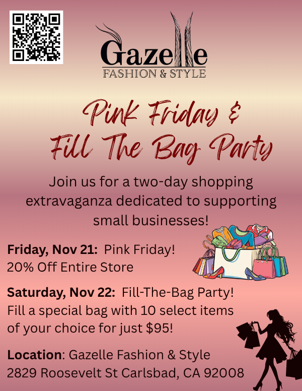 Fill The Bag Party-event-Gazelle Fashion and Style